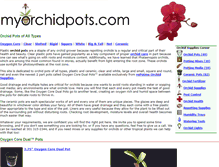 Tablet Screenshot of myorchidpots.com
